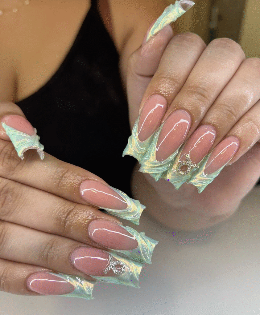 Taurus nail designs 