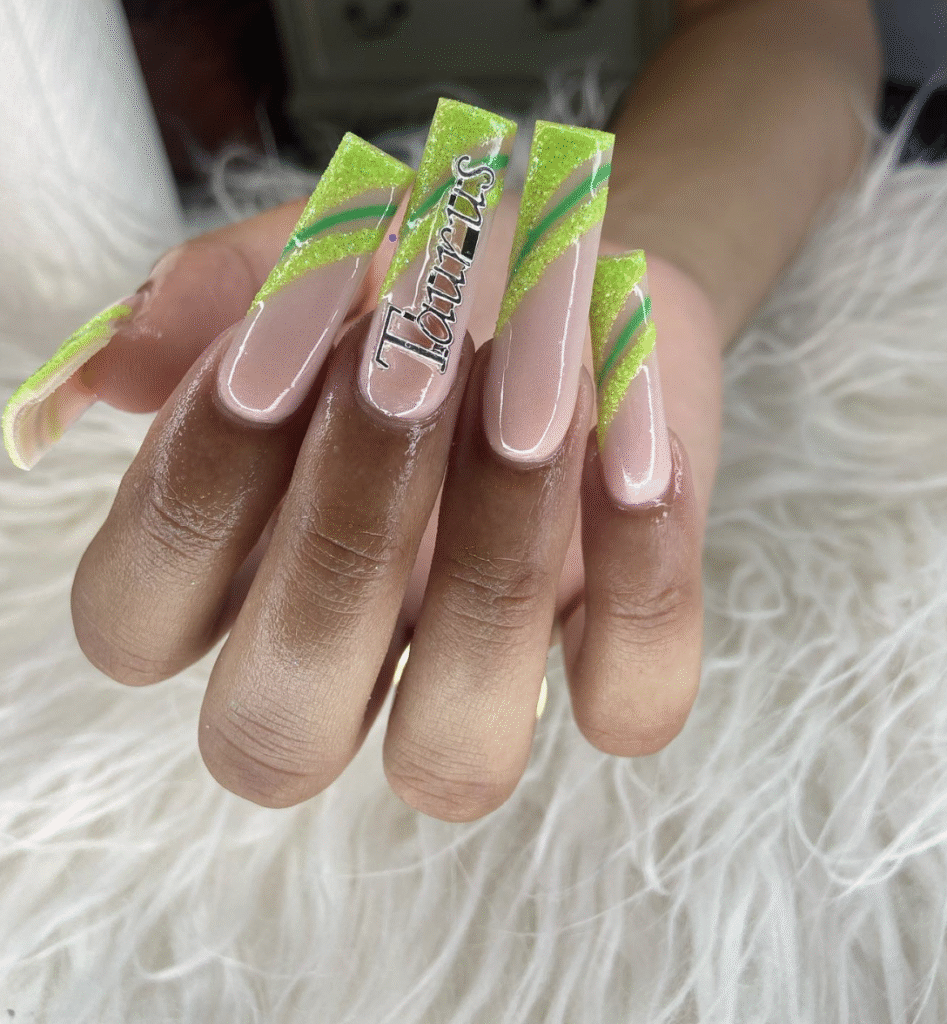 Taurus nail designs 