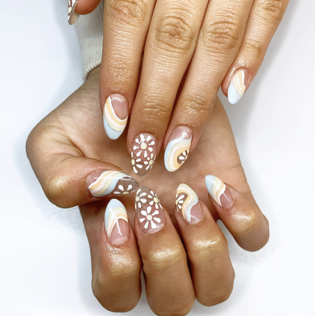 Hippie Nail Designs