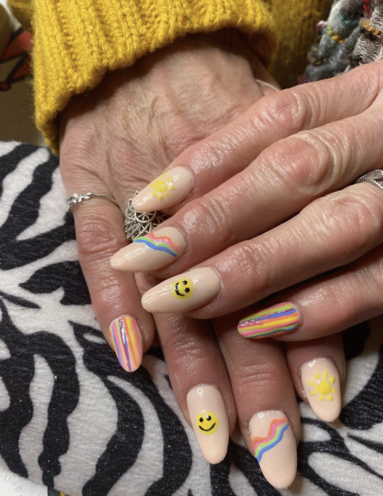 Hippie Nail Designs