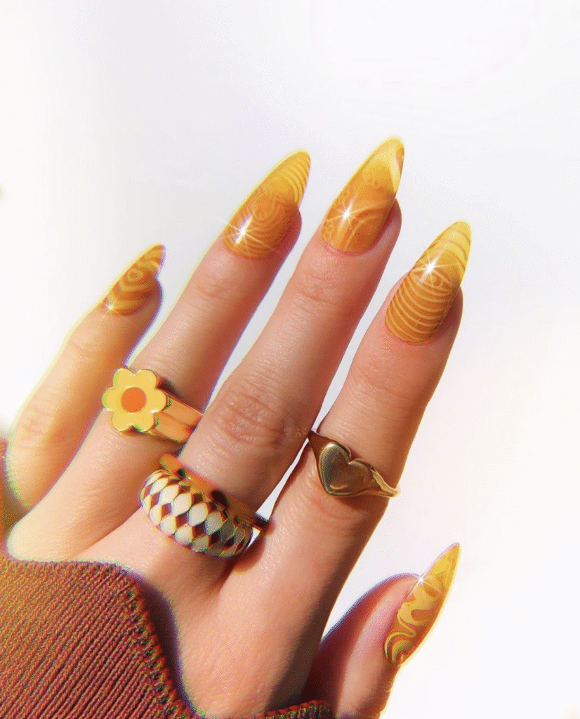Hippie Nail Designs