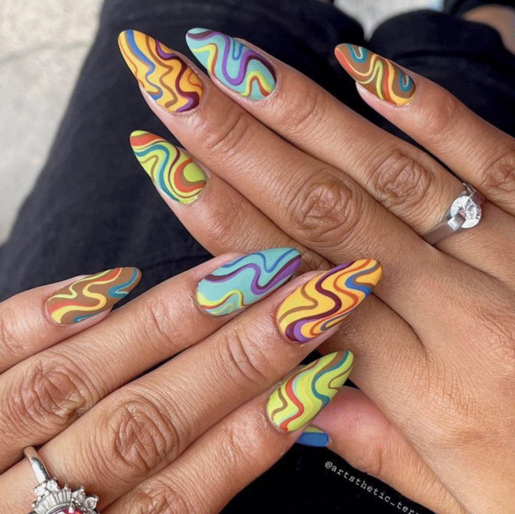 Hippie Nail Designs