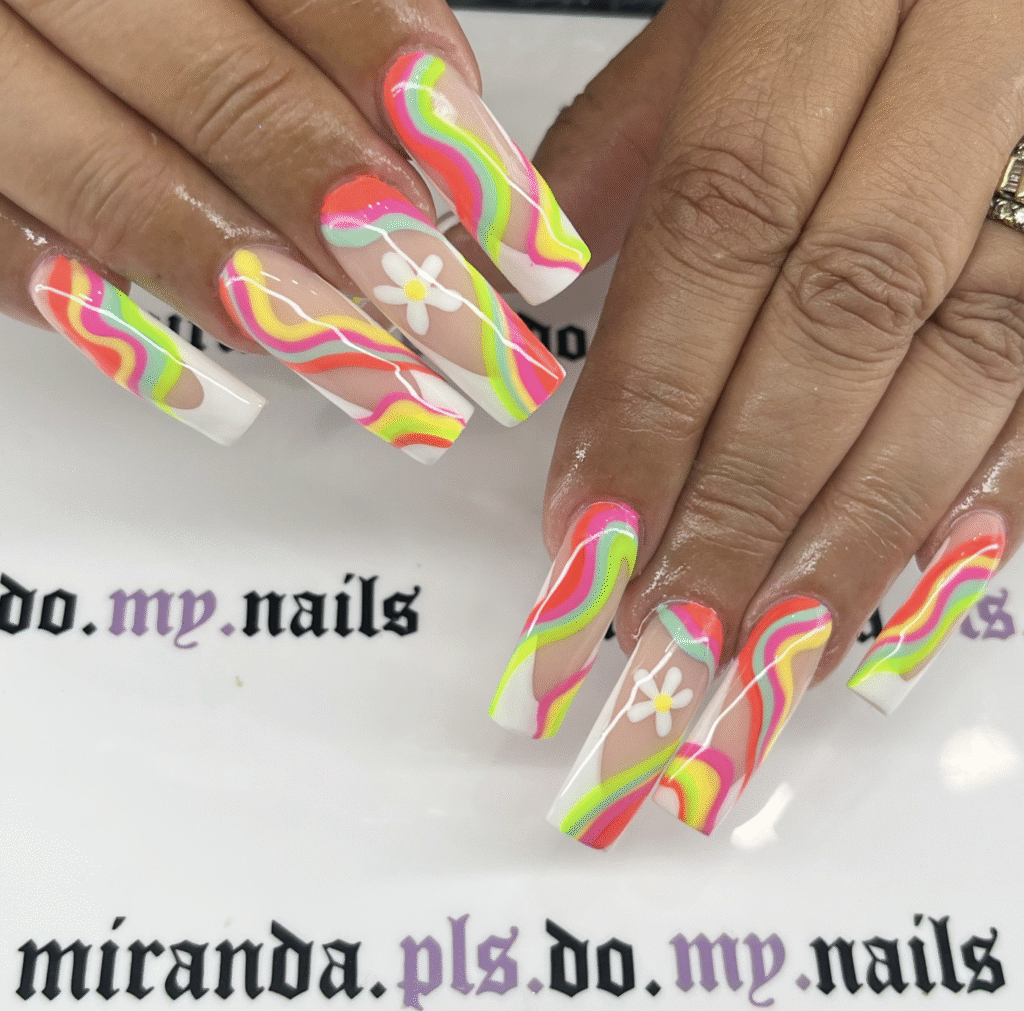 Hippie Nail Designs