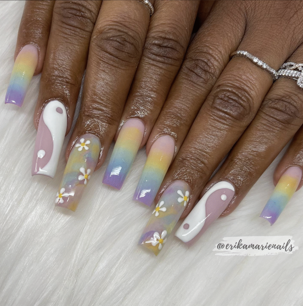 Hippie Nail Designs