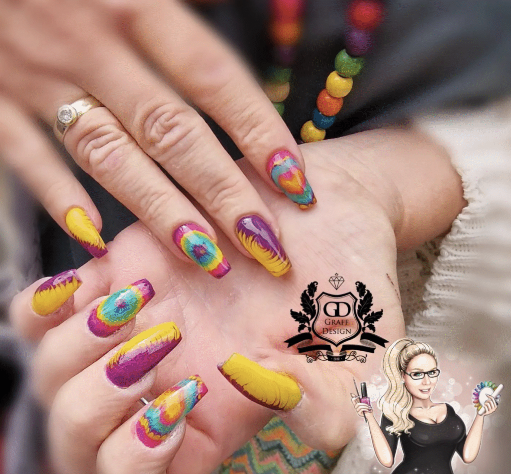 Hippie Nail Designs