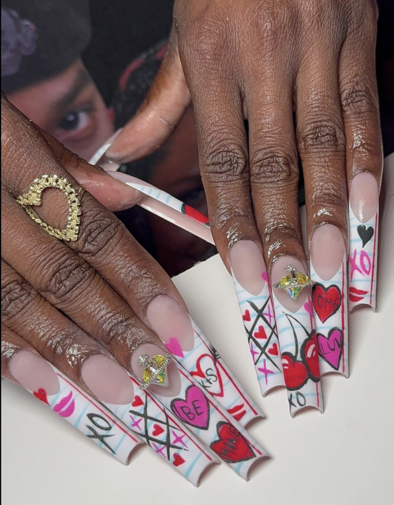 Valentine’s Designs for Nails