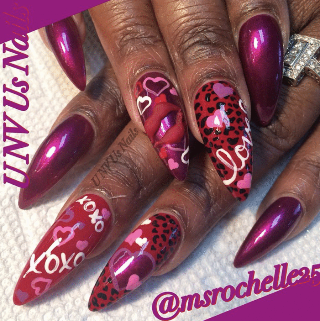 Valentine’s Designs for Nails