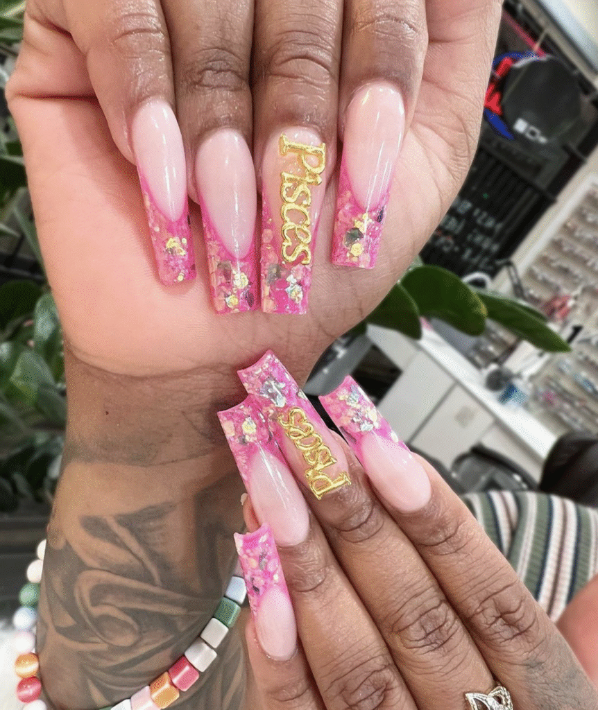 Pisces Nail Ideas