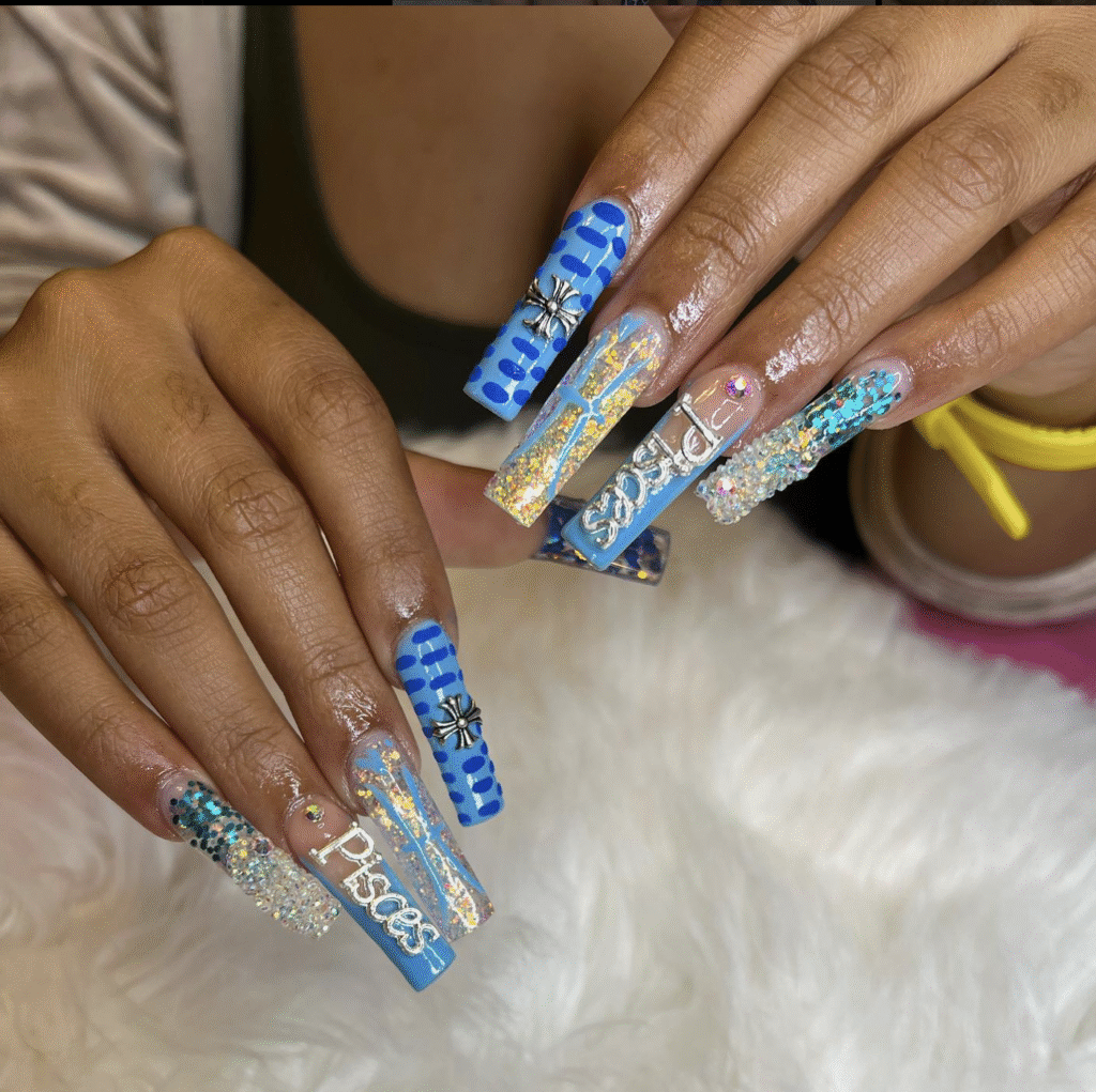 Pisces Nail Ideas