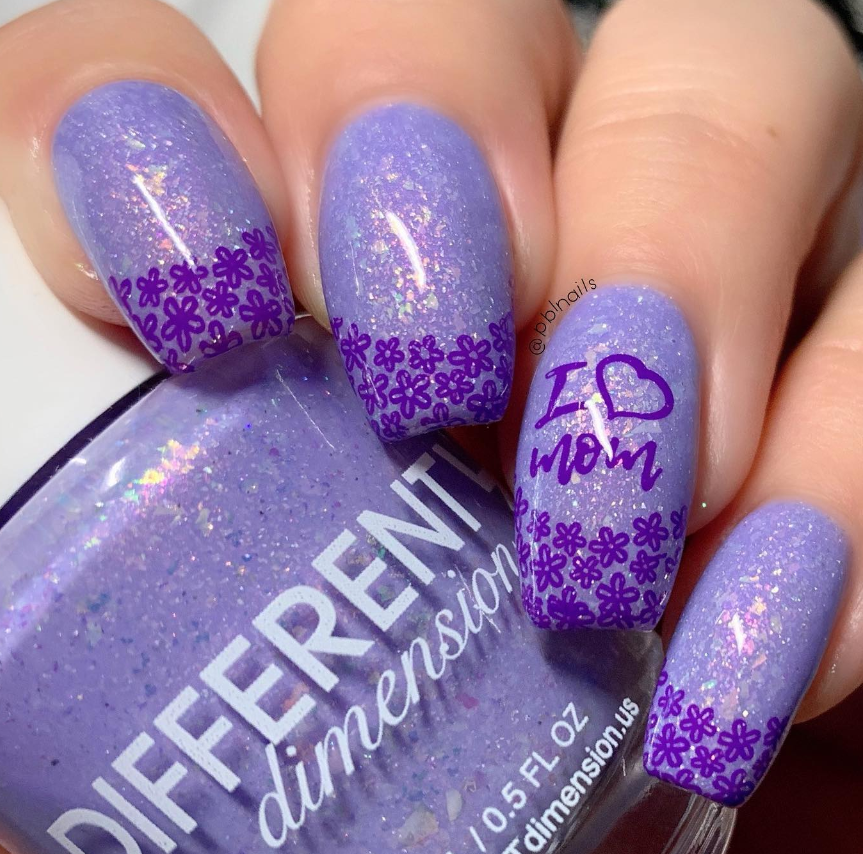 Mothers Day Nail Art Designs