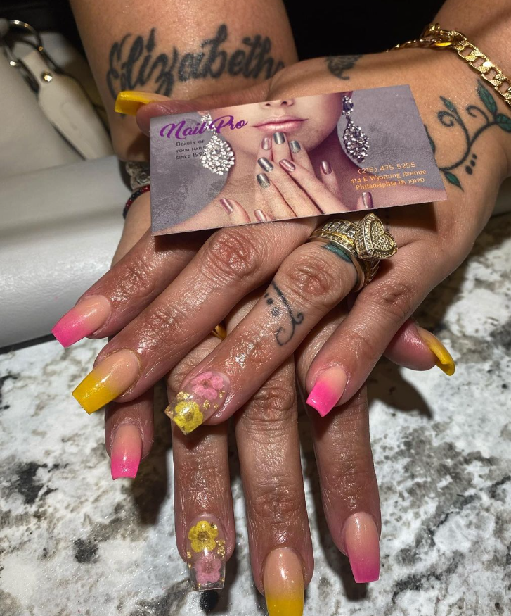 Mothers Day Nail Art Designs