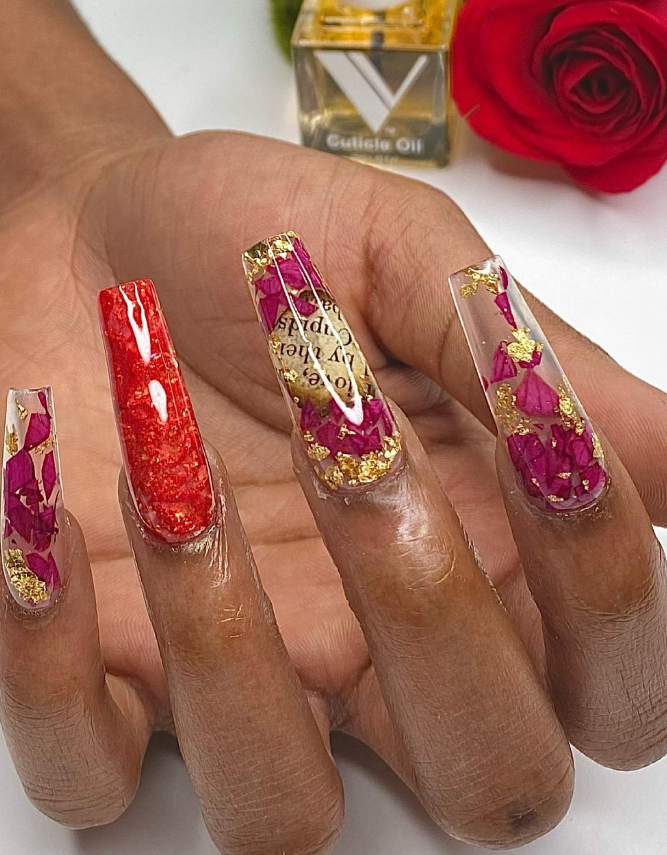 Mothers Day Nail Art Designs
