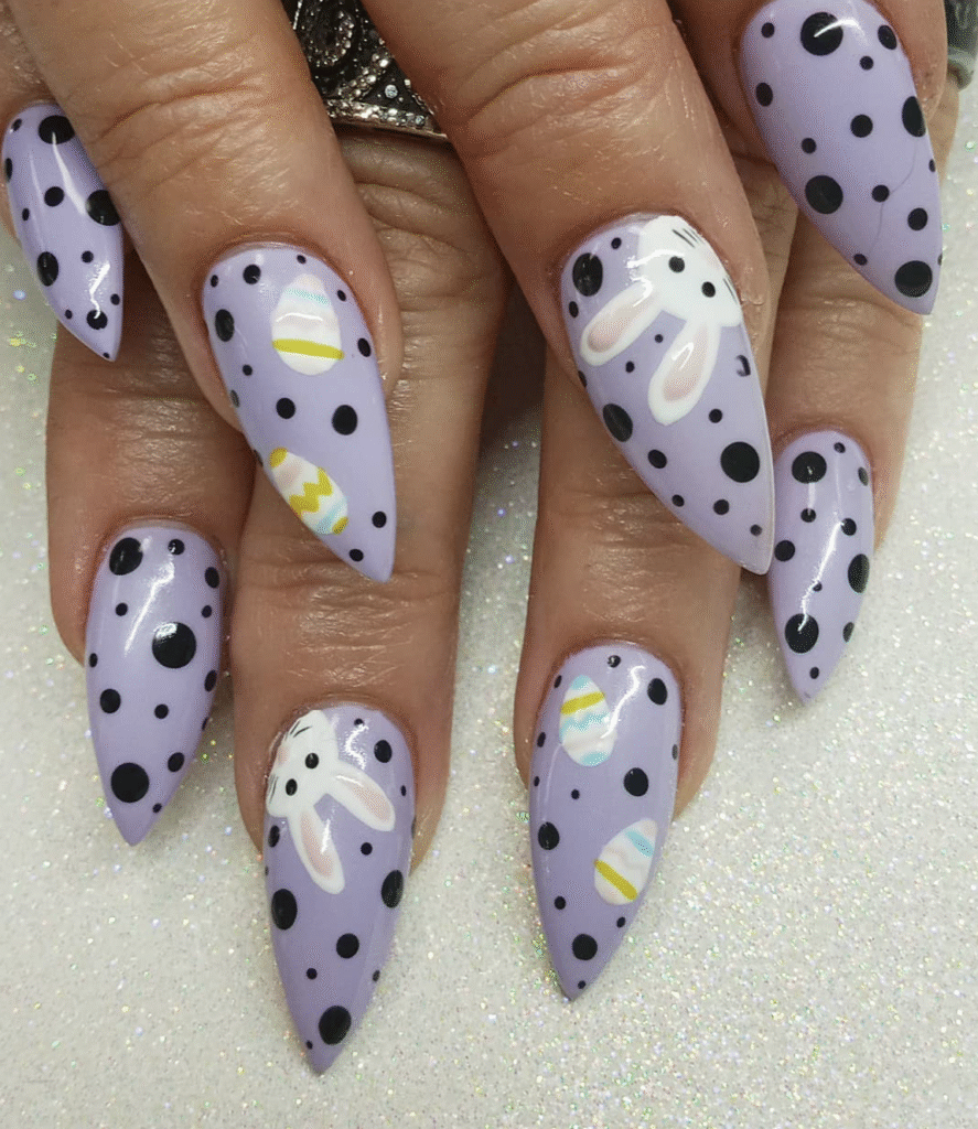 Easter Bunny Nail Designs