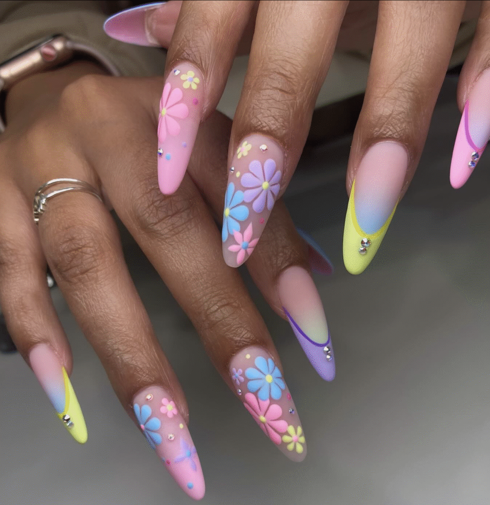 Easter Bunny Nail Designs