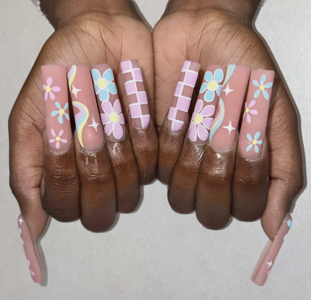 Easter Bunny Nail Designs