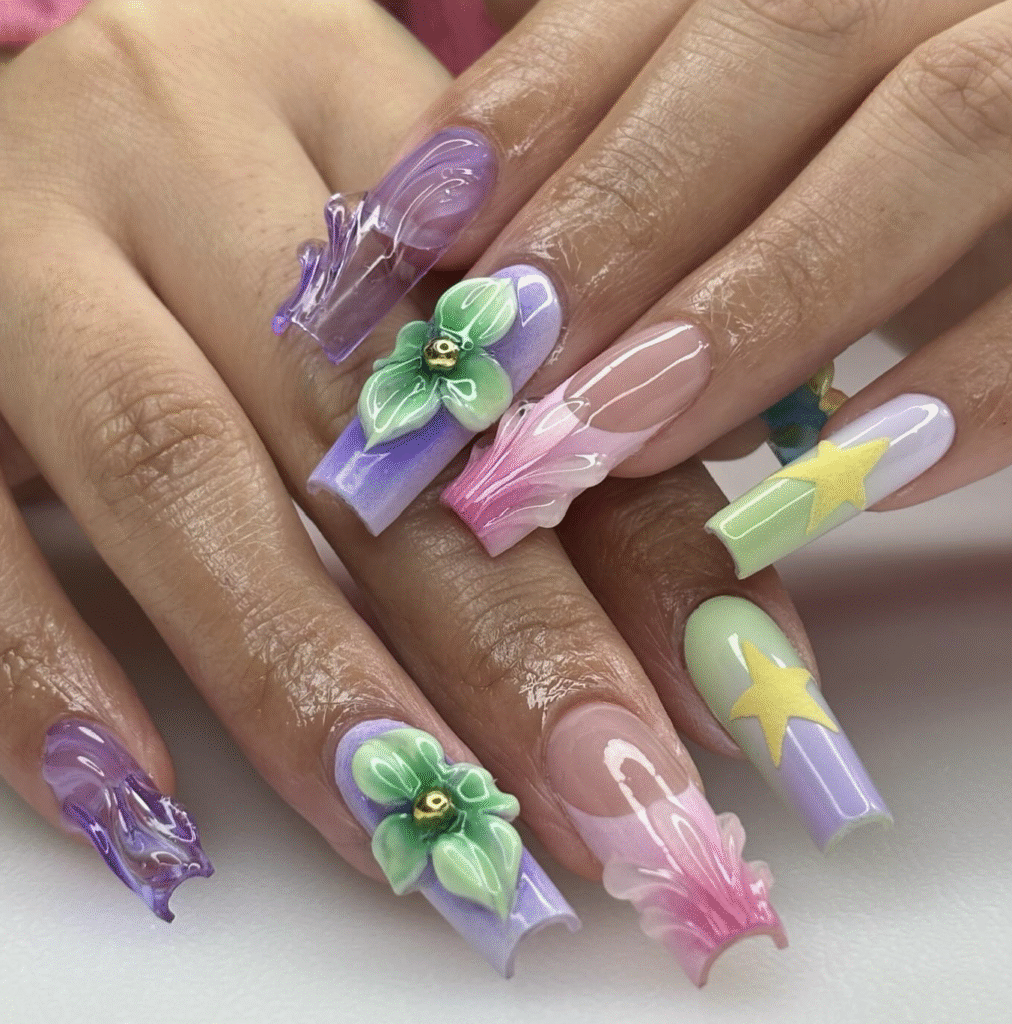 3D Nail Designs
