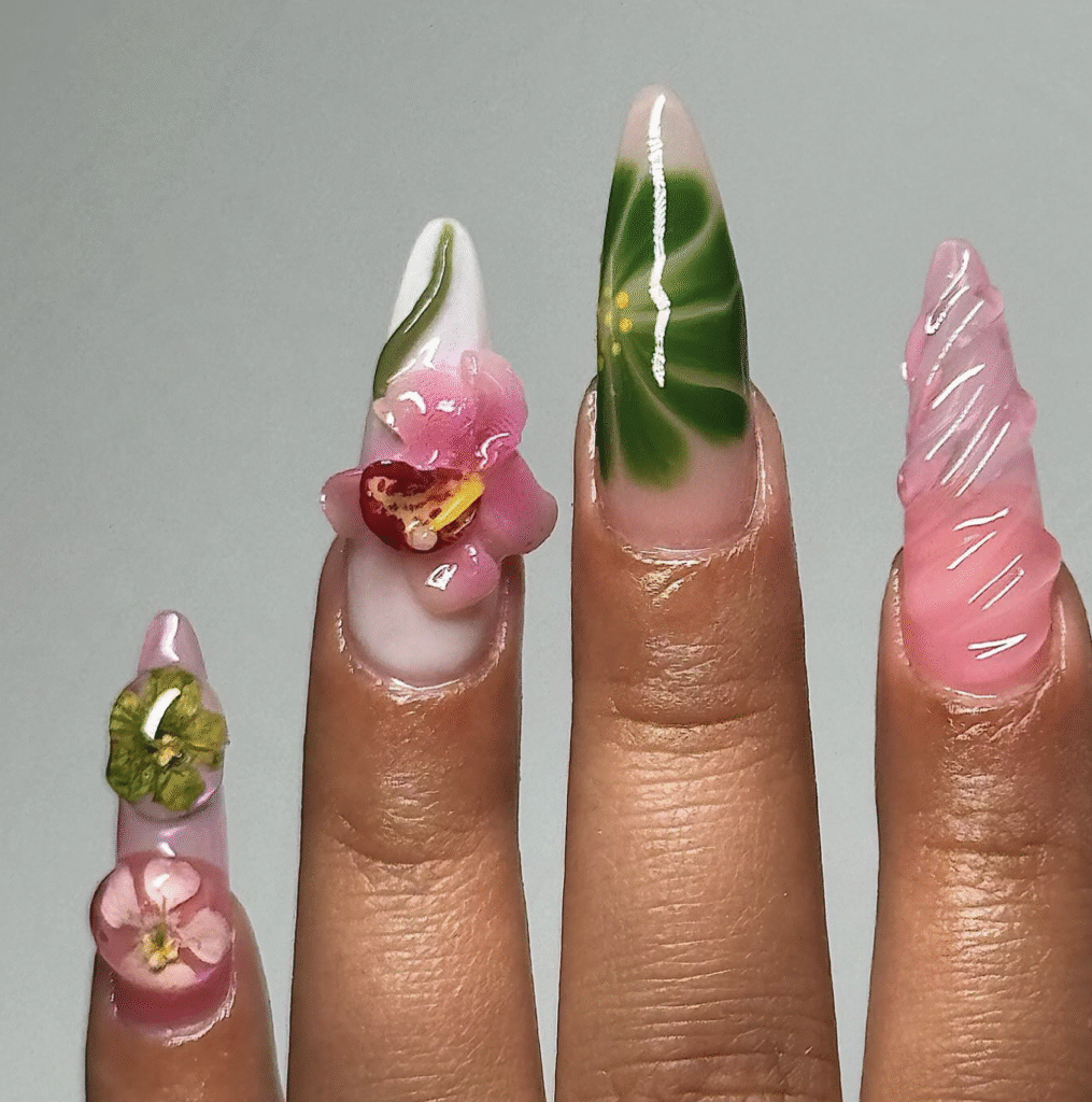 3D Nail Designs