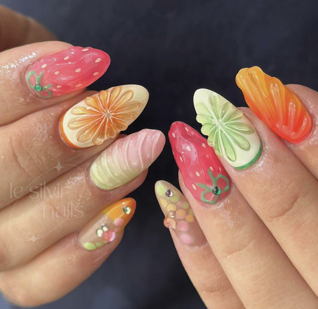 3D Nail Designs