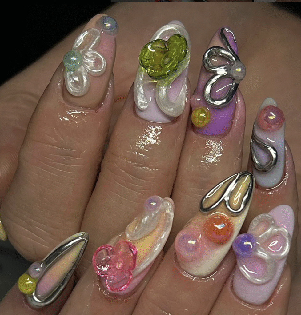 3D Nail Designs