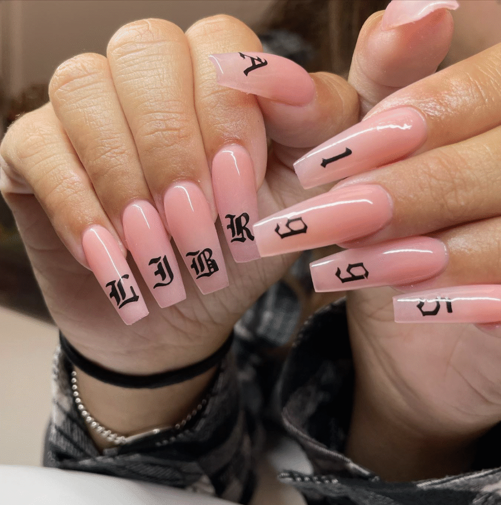 Libra nail designs