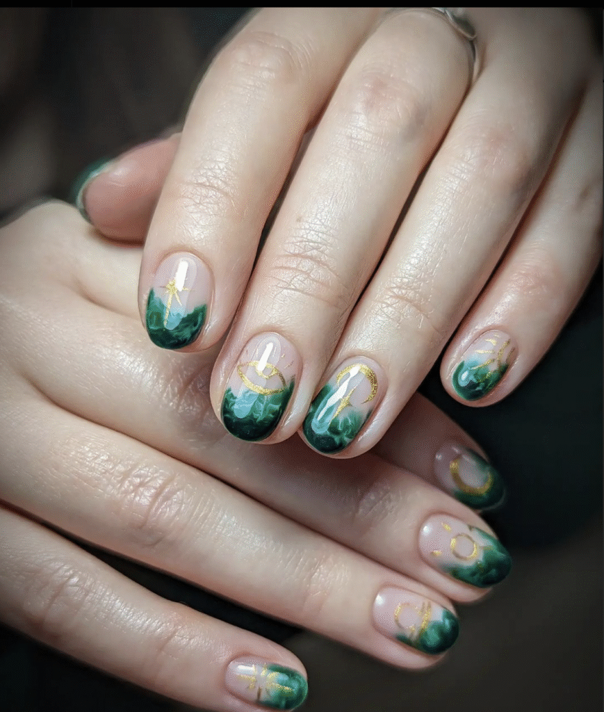 Libra nail designs