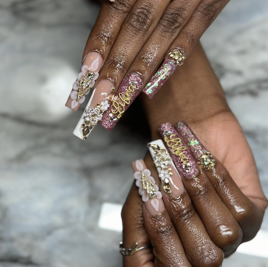 Libra nail designs