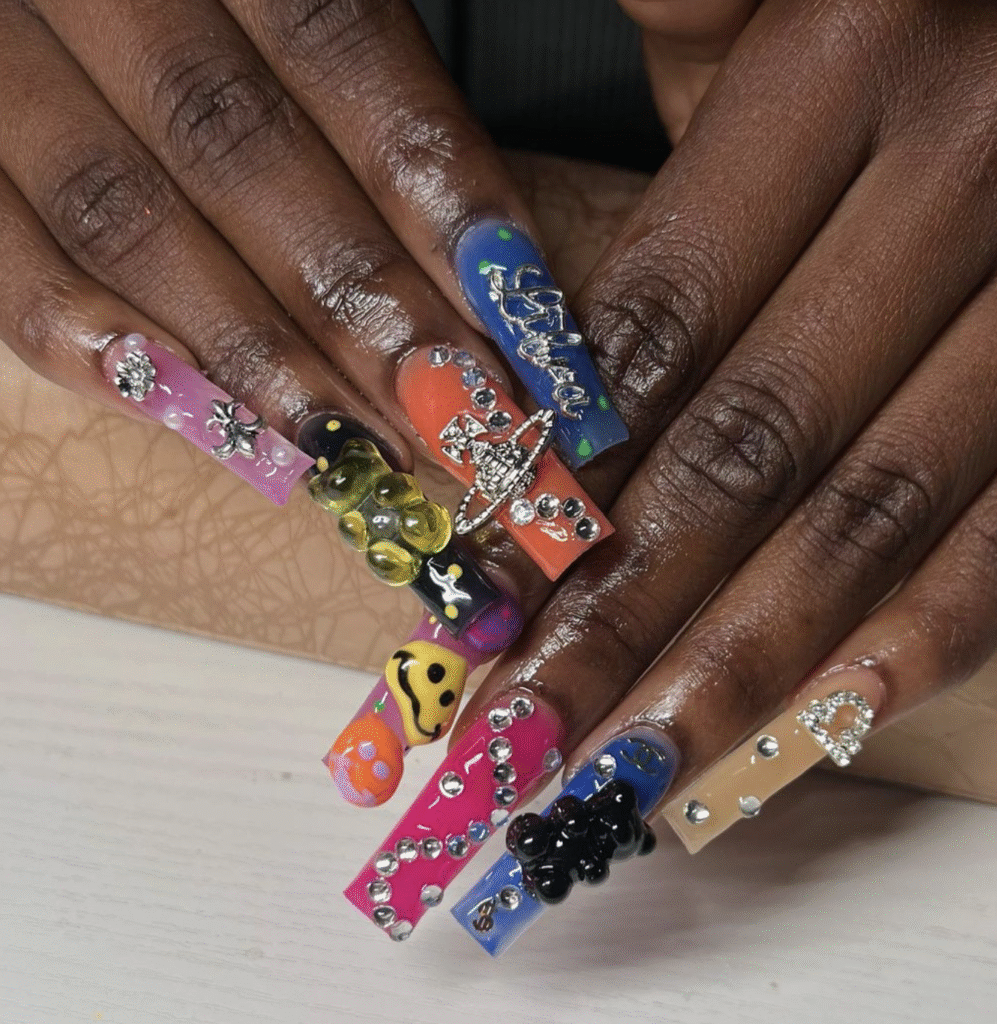 Libra nail designs