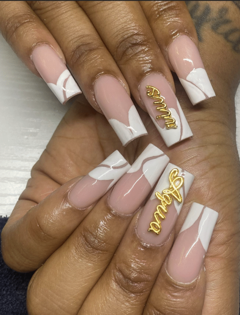 Aquarius nail designs