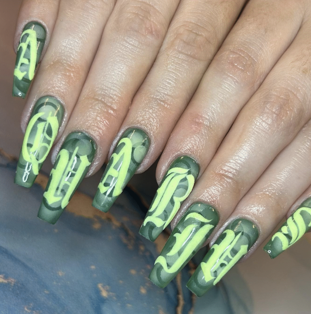 Aquarius nail designs