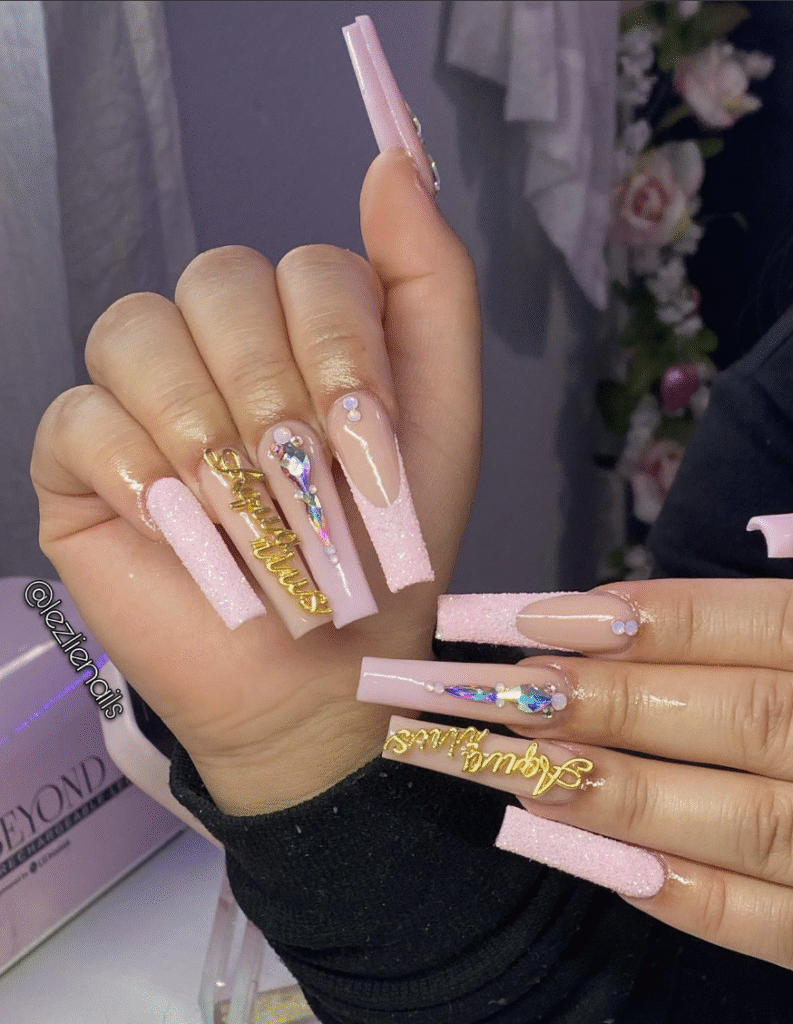 Aquarius nail designs