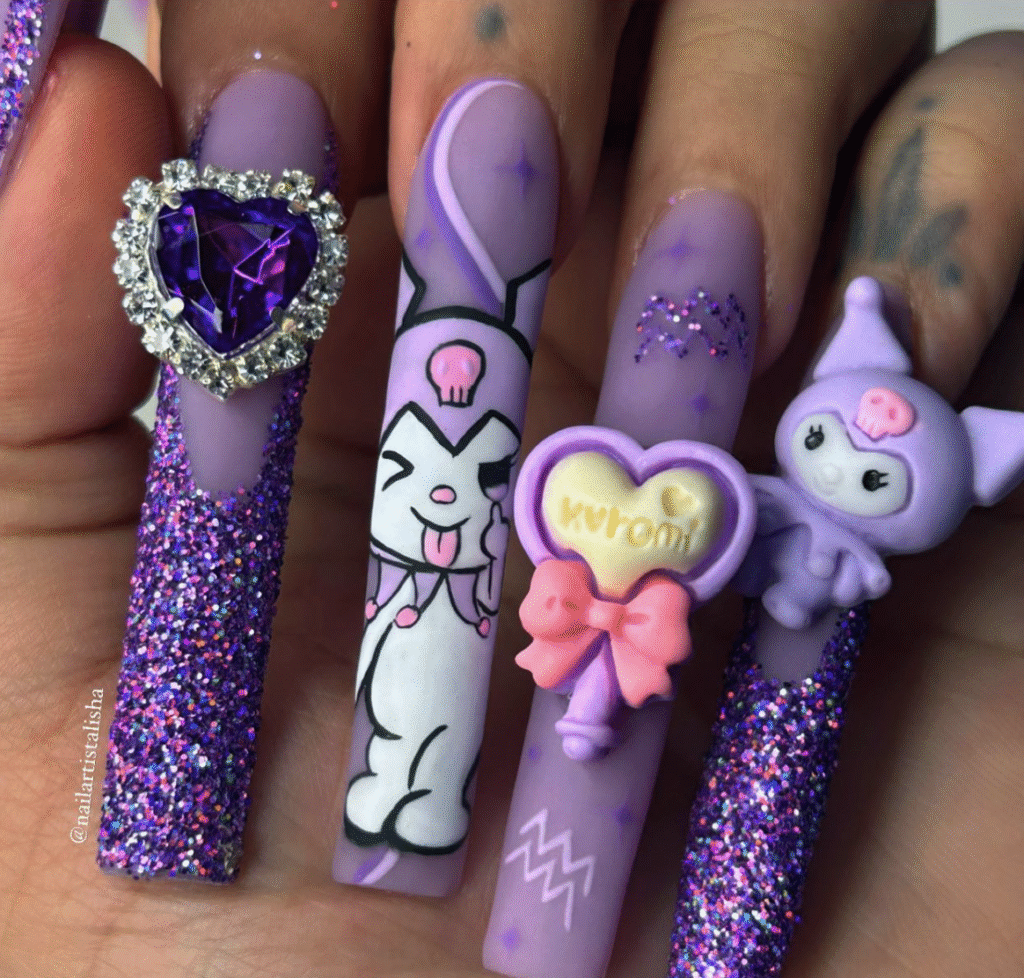 Aquarius nail designs