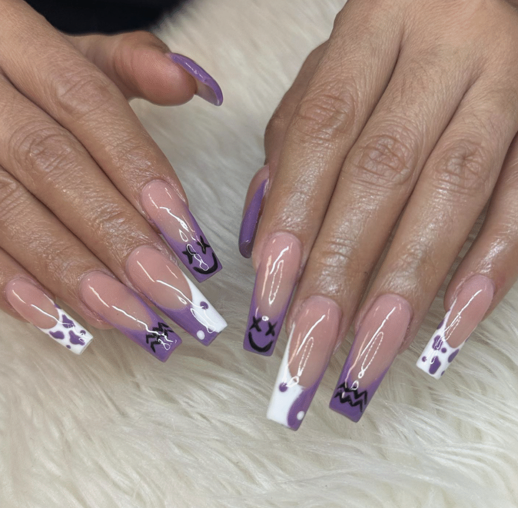 Aquarius nail designs