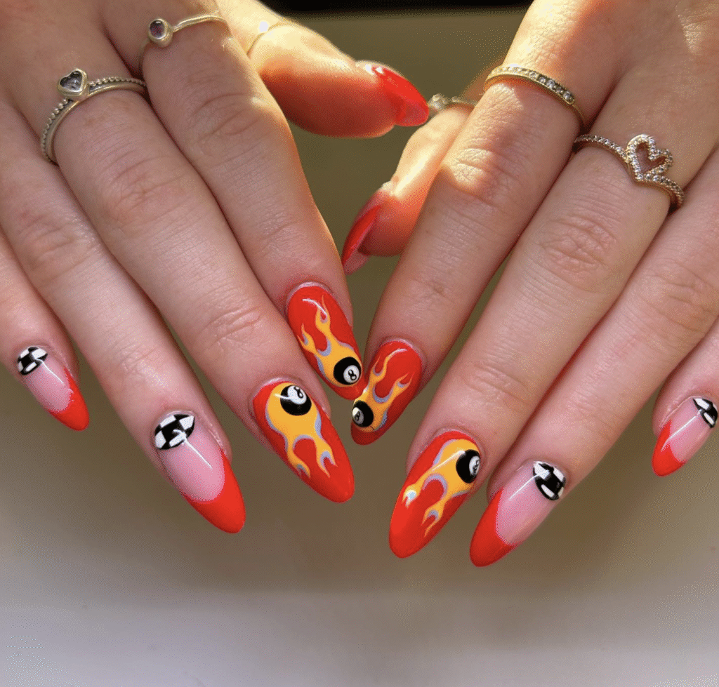 Aries nail designs