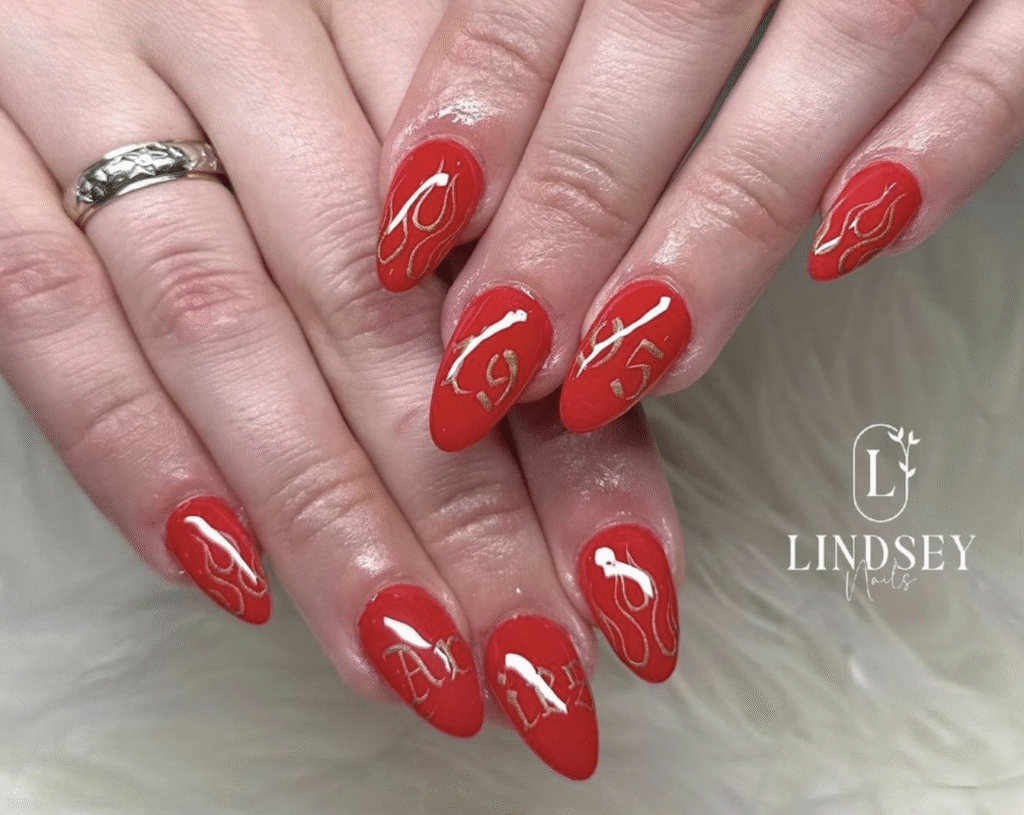 Aries nail designs