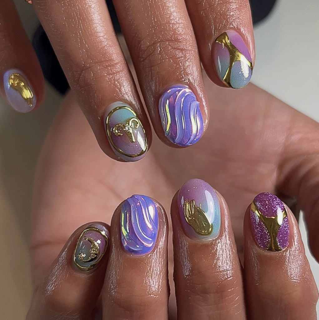 Aries nail designs