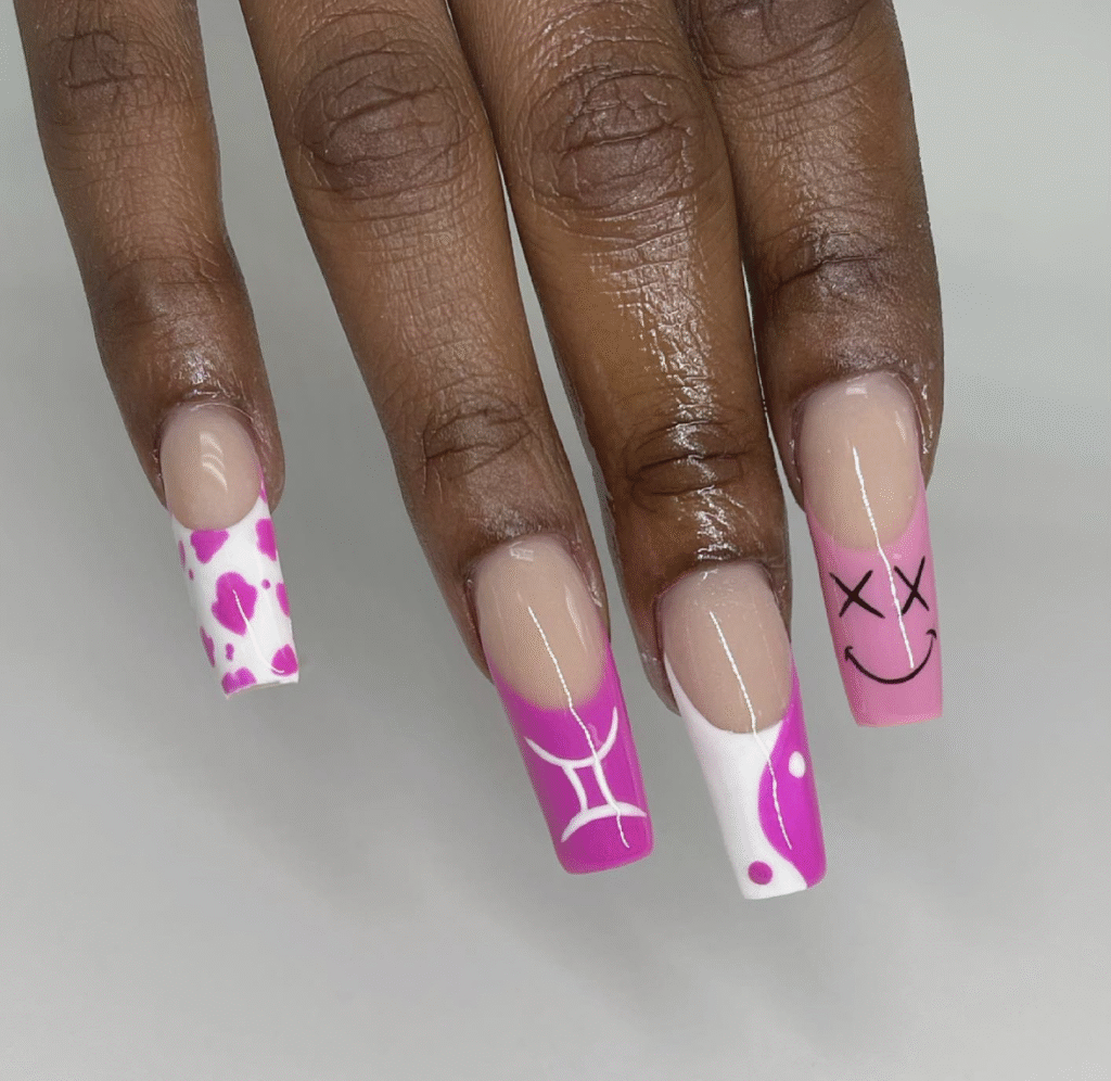 Gemini Nail Design
