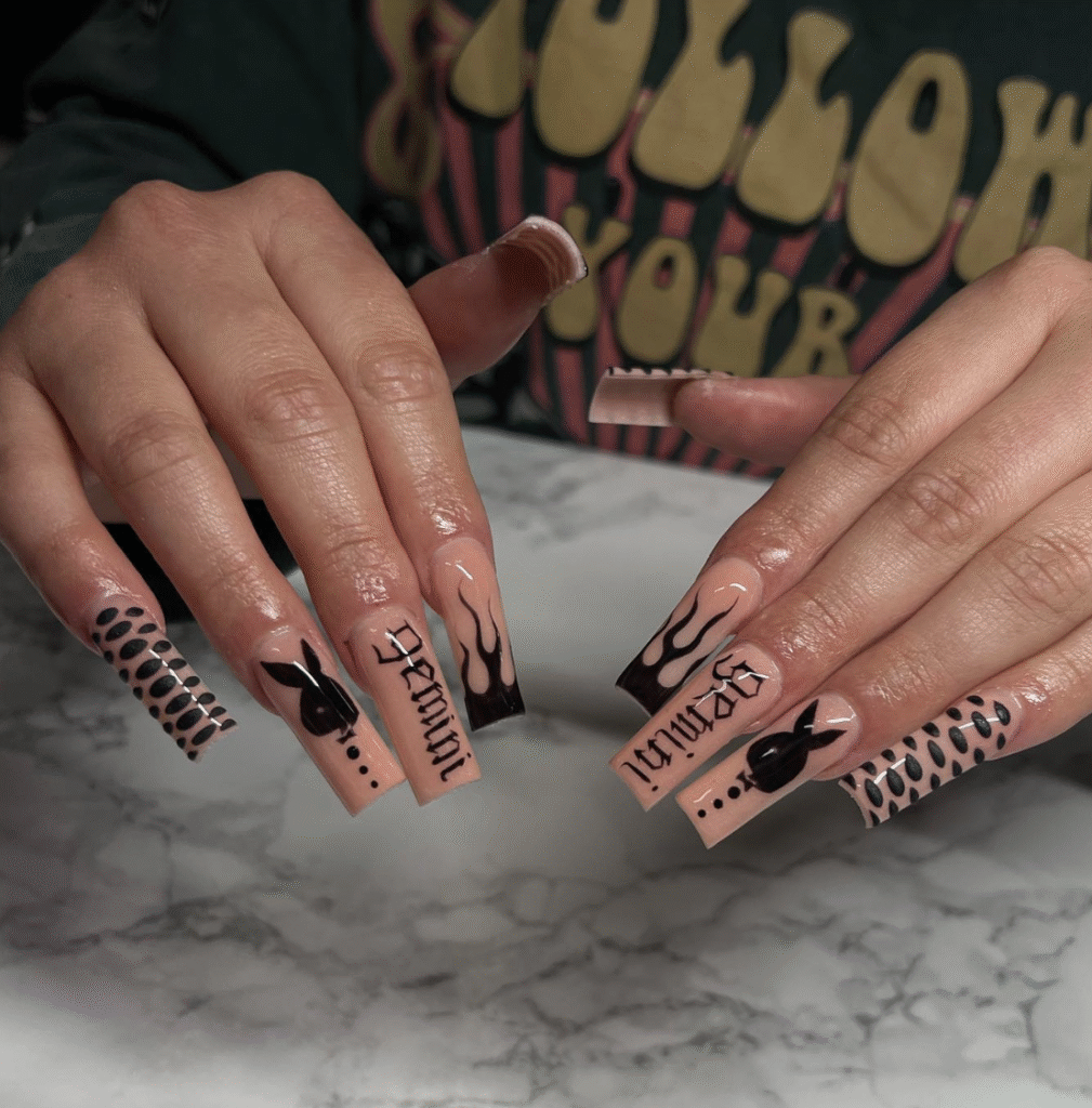 Gemini Nail Design