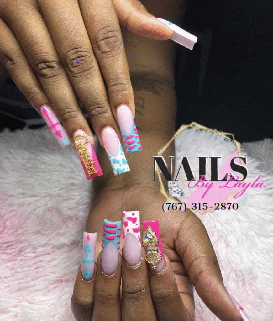 Gemini Nail Design