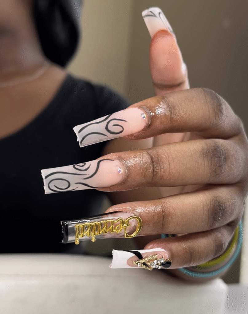 Gemini Nail Design