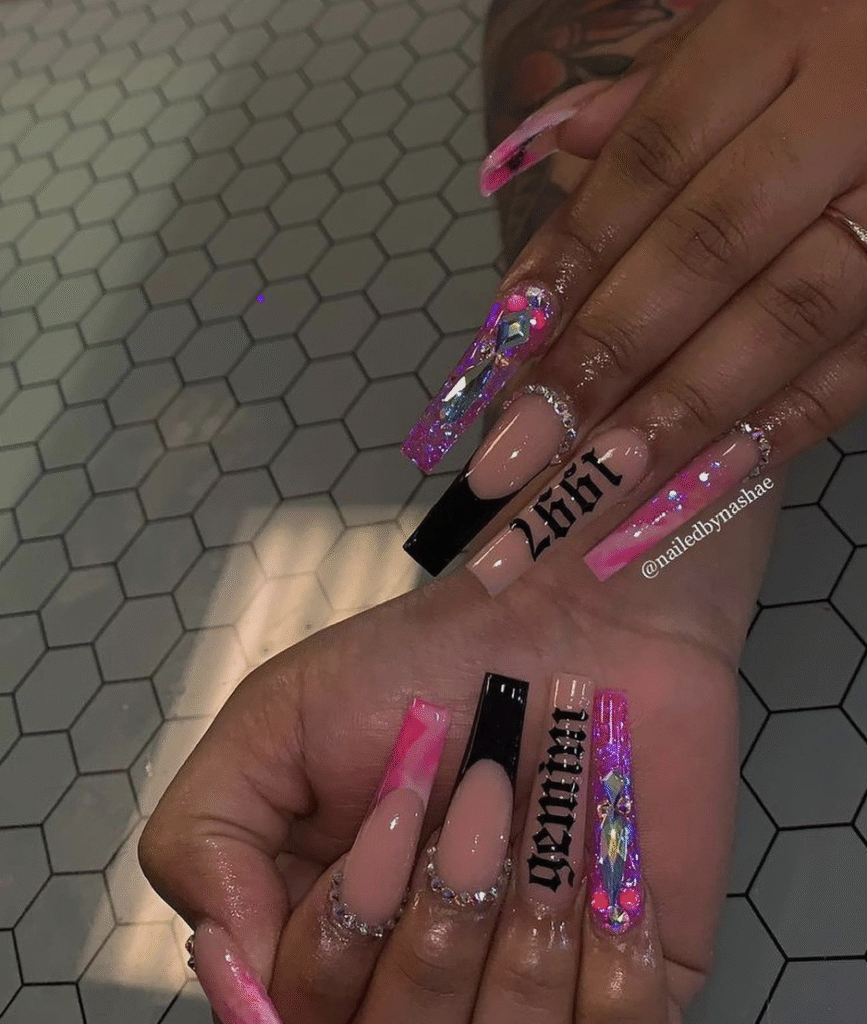 Gemini Nail Design