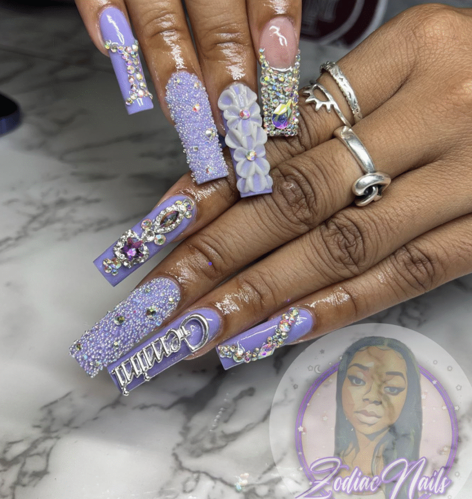 Gemini Nail Design