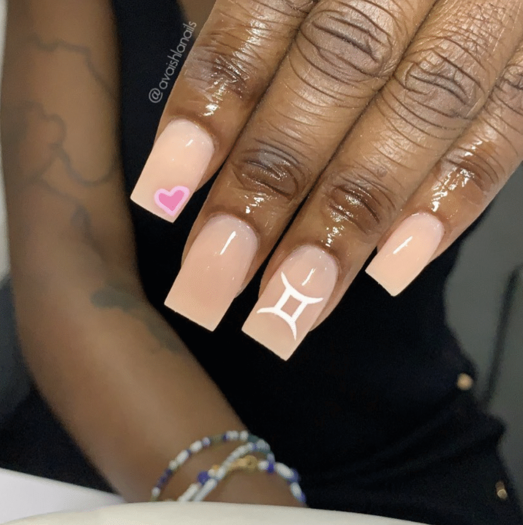 Gemini Nail Design