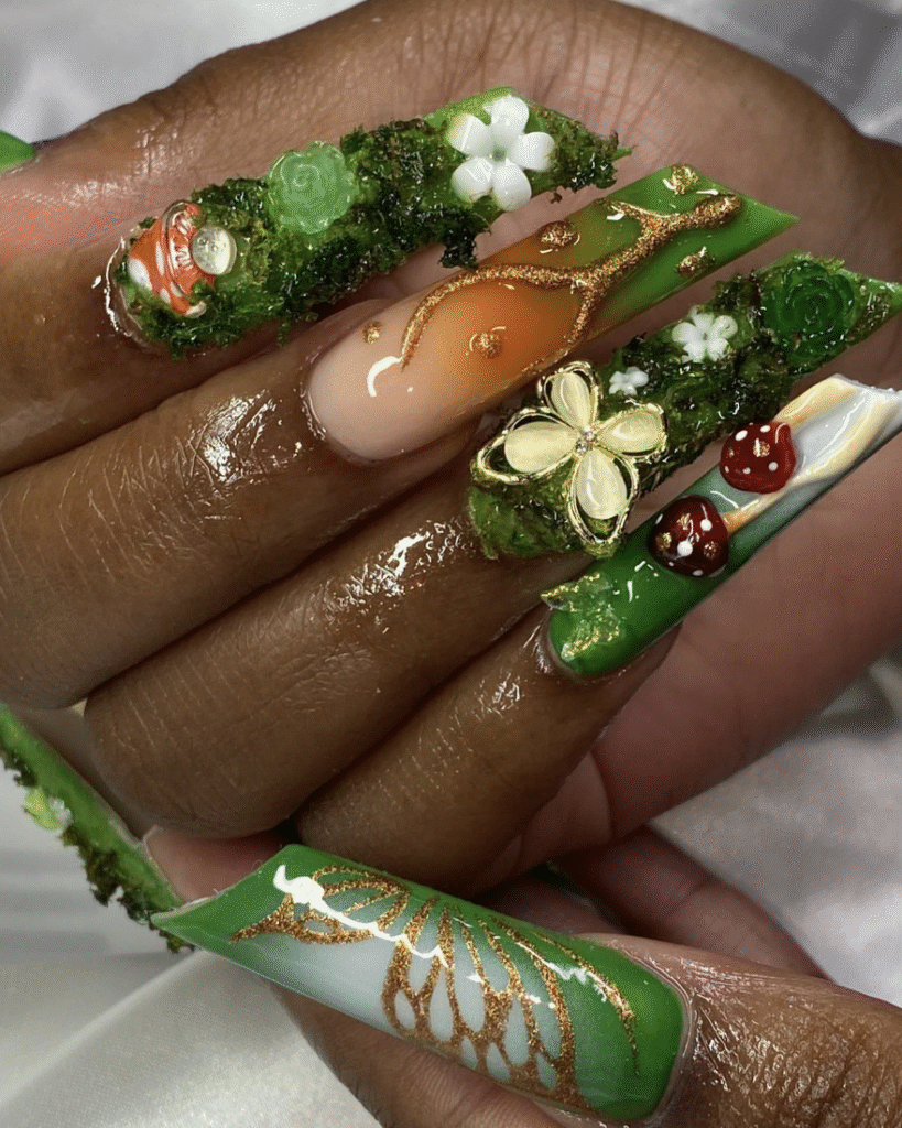 Gemini Nail Design