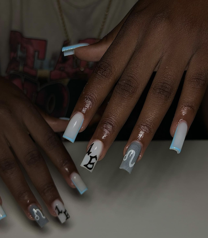 Leo Nail Designs