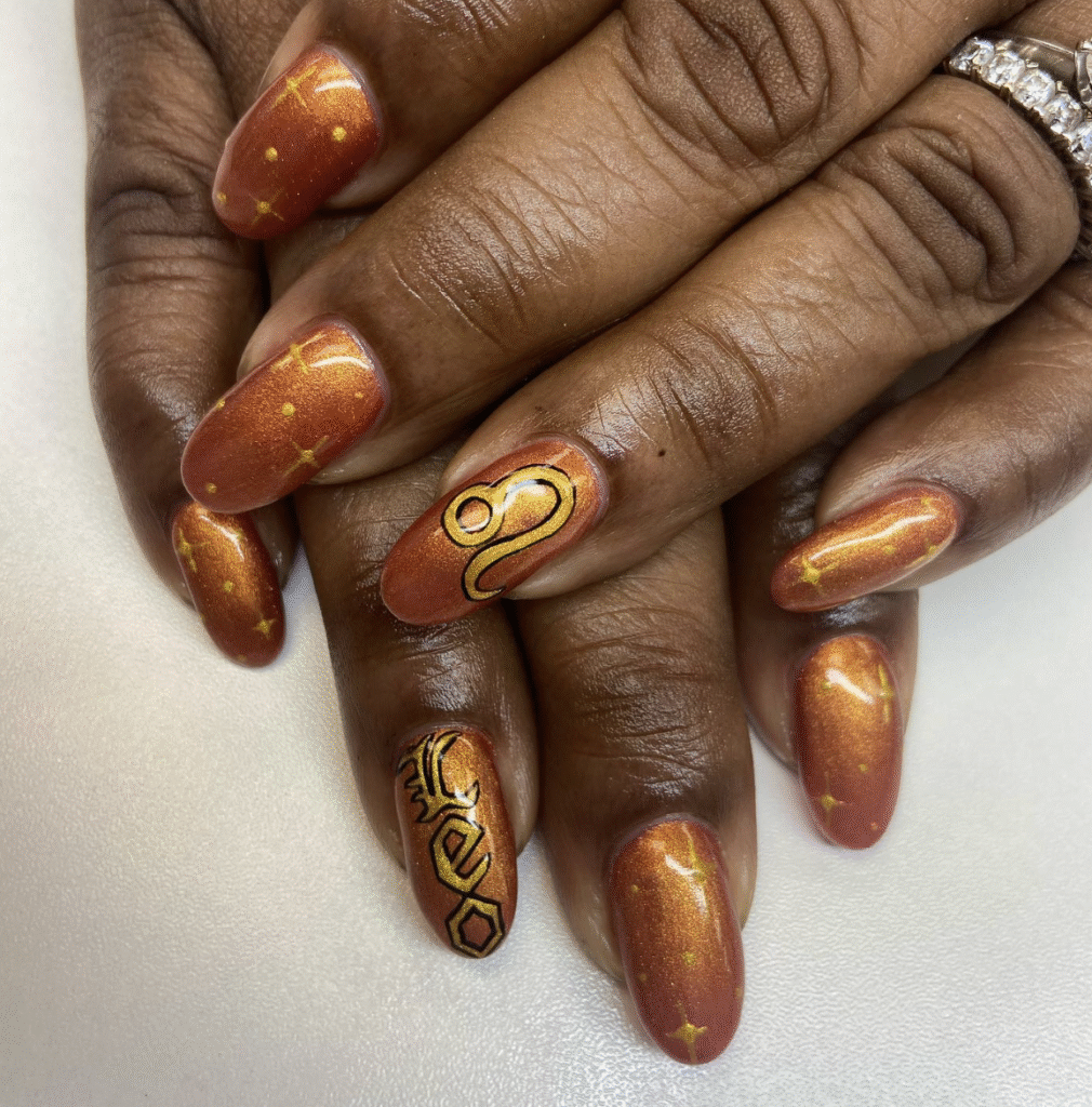 Leo Nail Designs