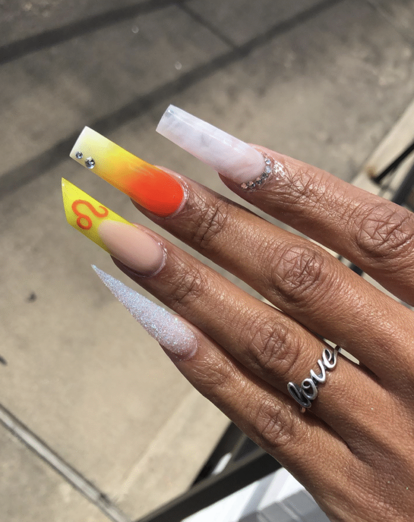 Leo Nail Designs