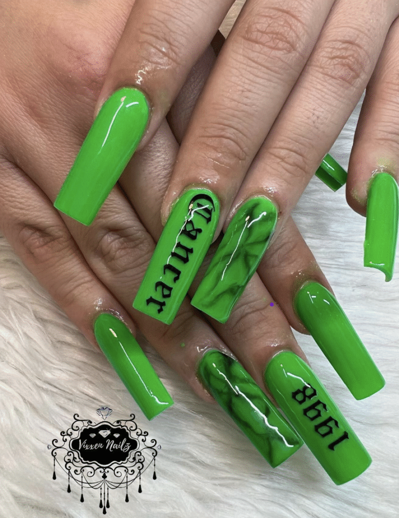 Cancer Zodiac Nail Designs