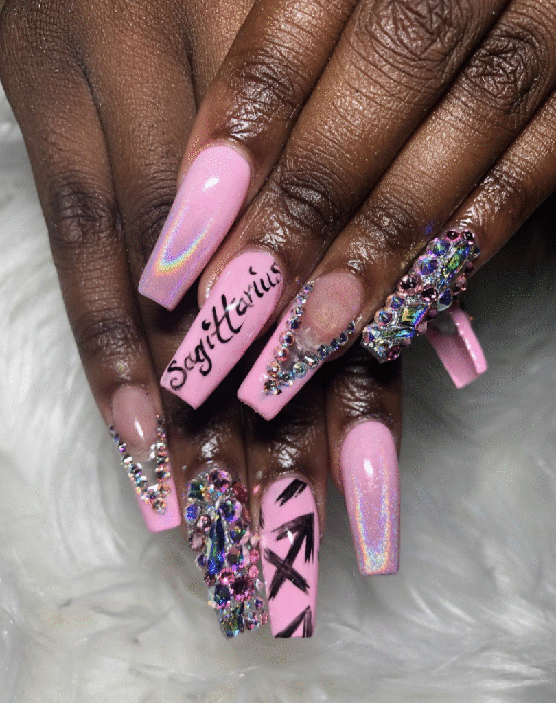 Sagittarius Nail