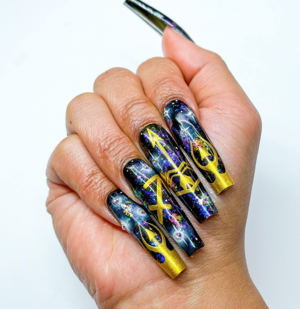 Sagittarius Nail