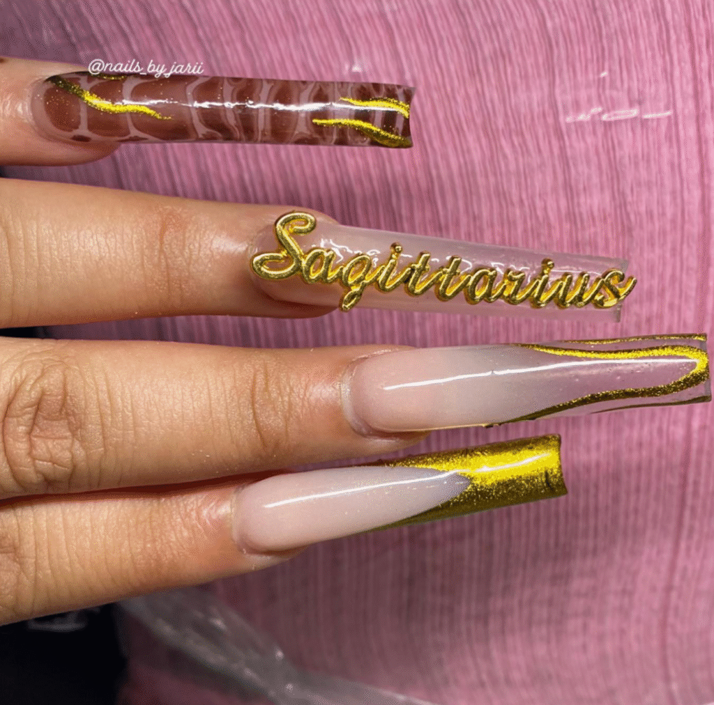 Sagittarius Nail